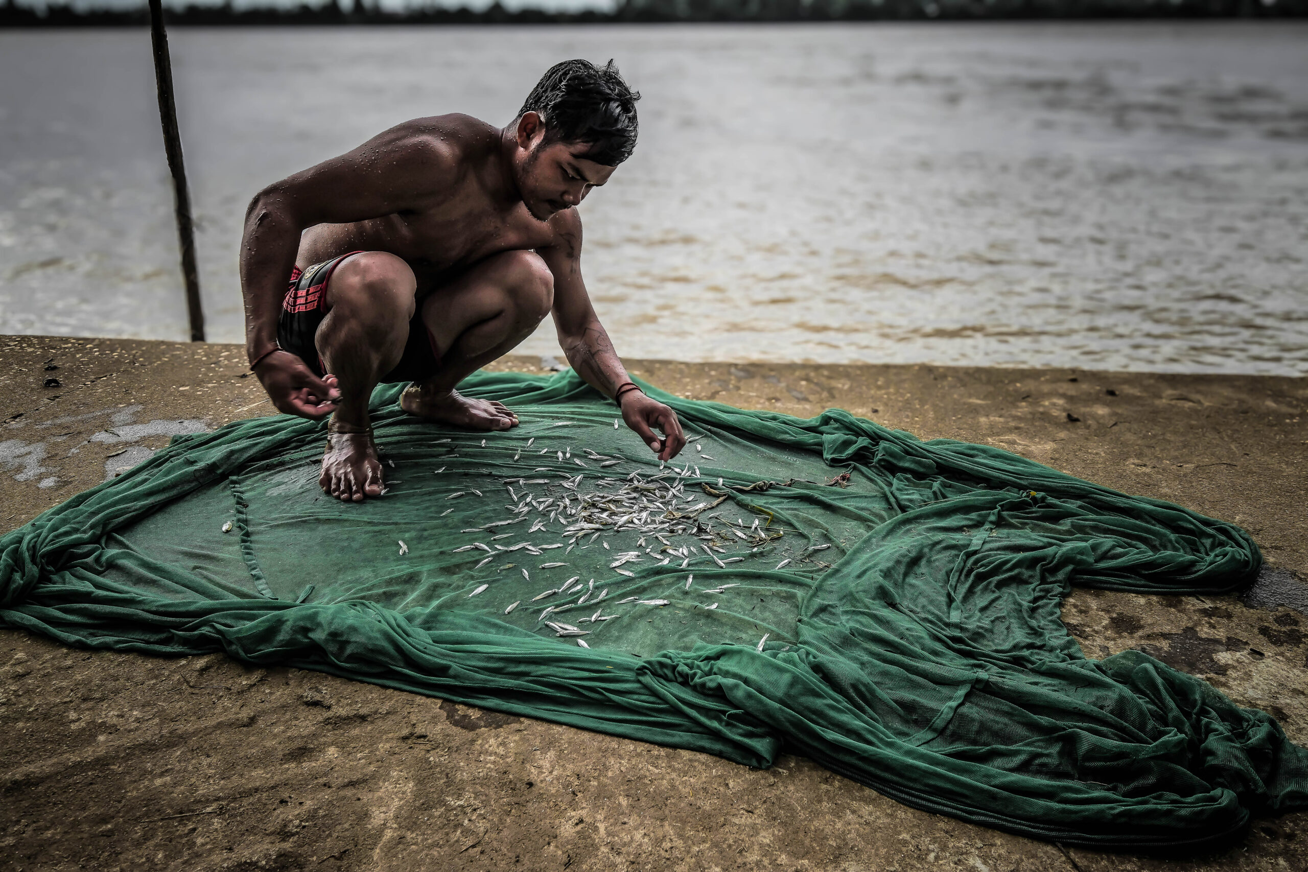 Net Fishing, Stung Treng