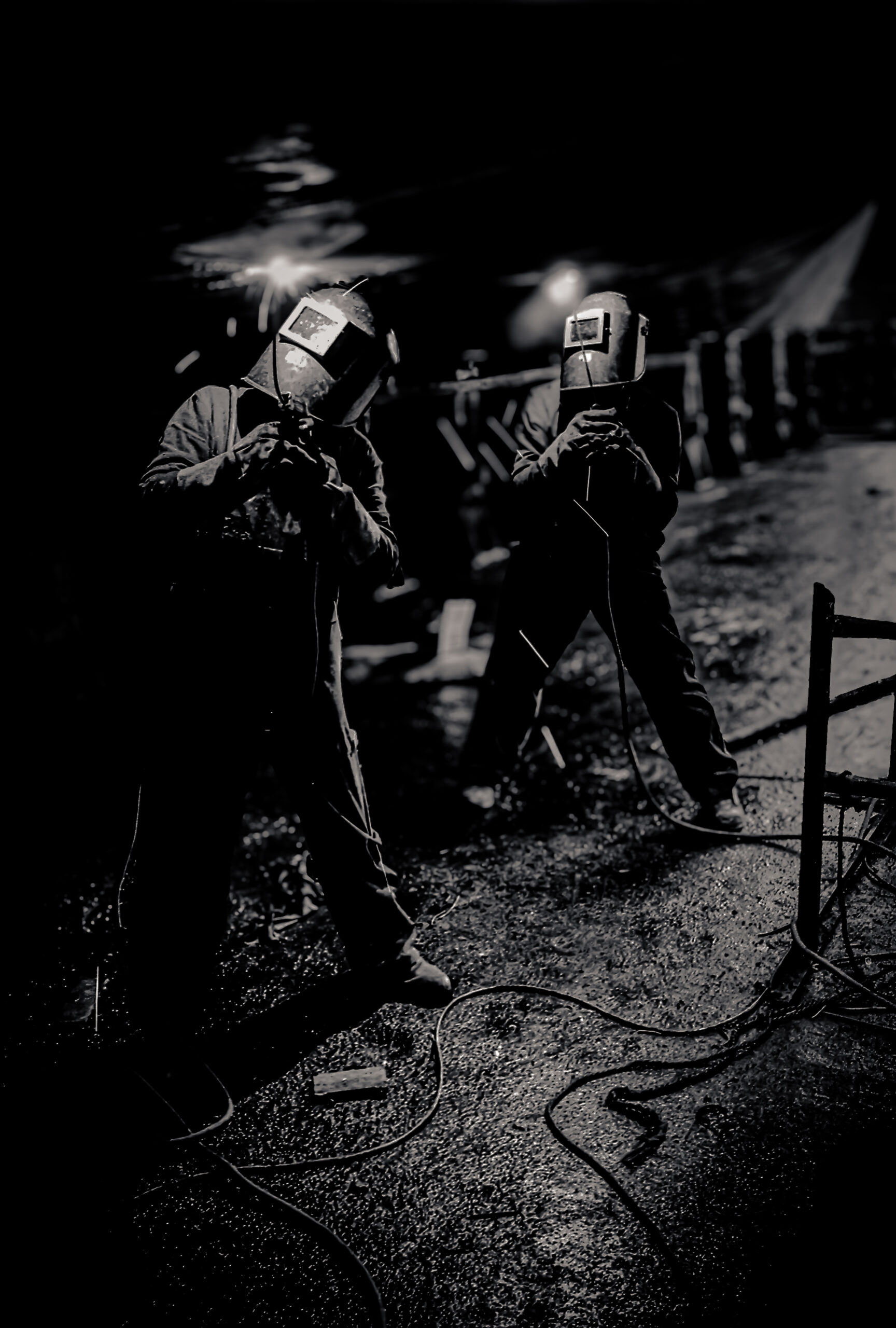 Shipyard Welders II, Wales UK