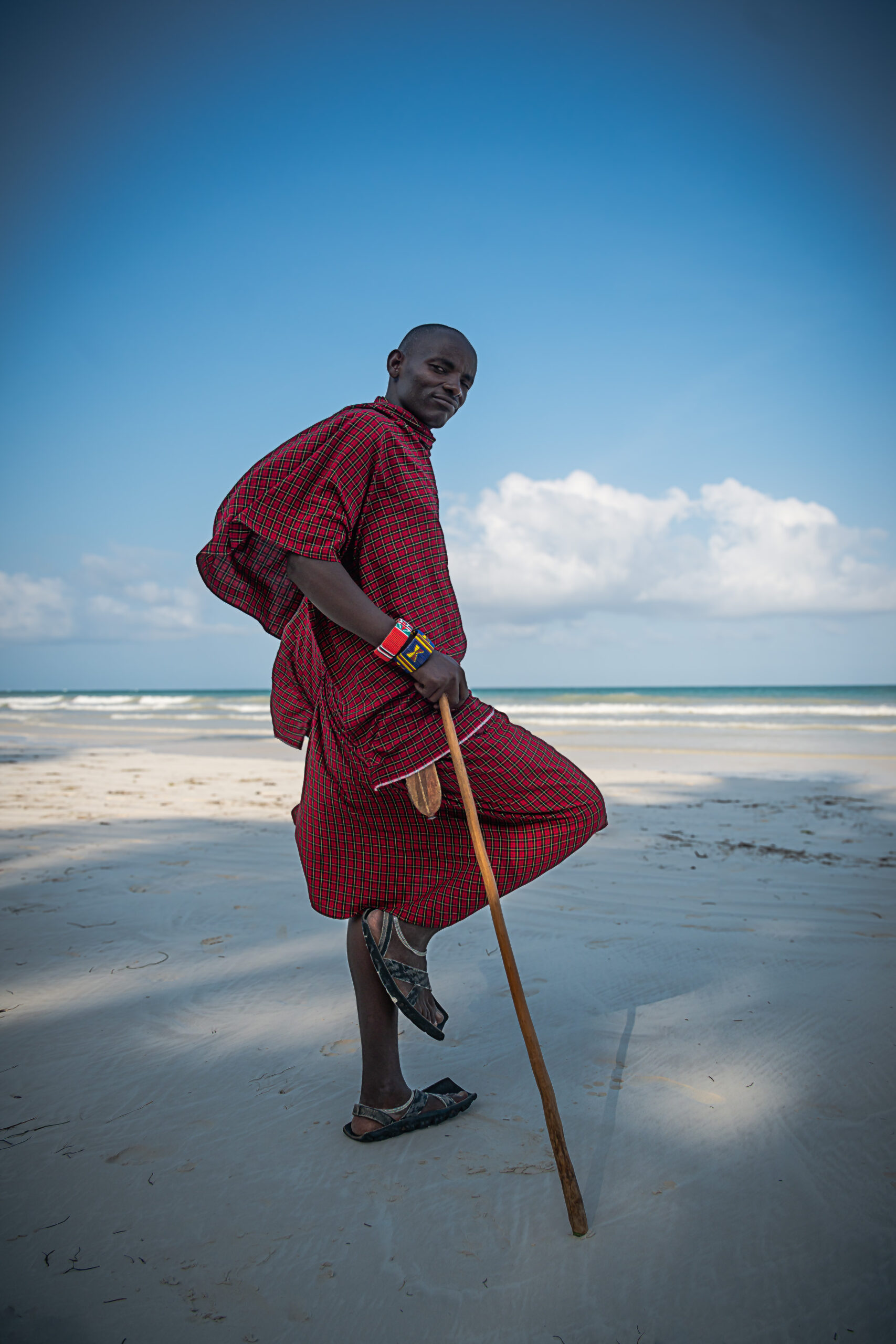 Maasai Warrior Diani Kenya